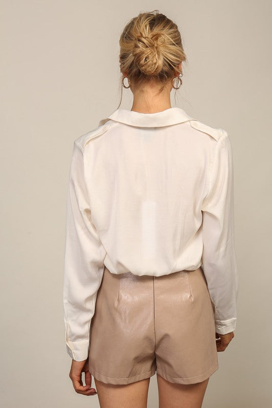Shoulder Taps Button Down