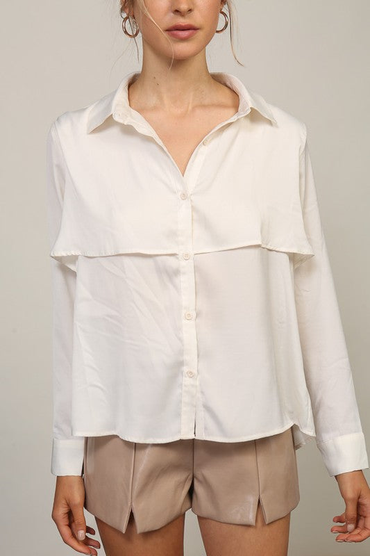 Shoulder Taps Button Down