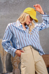 Double Color Stripe Shirt