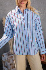 Double Color Stripe Shirt
