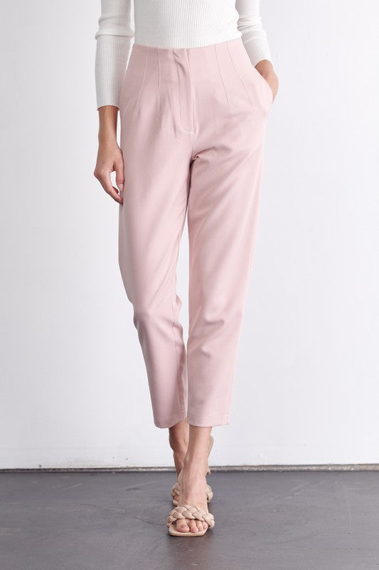 Double Darted Straight Leg Trouser