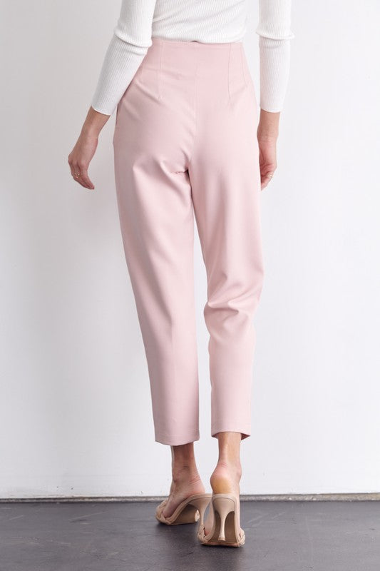 Double Darted Straight Leg Trouser
