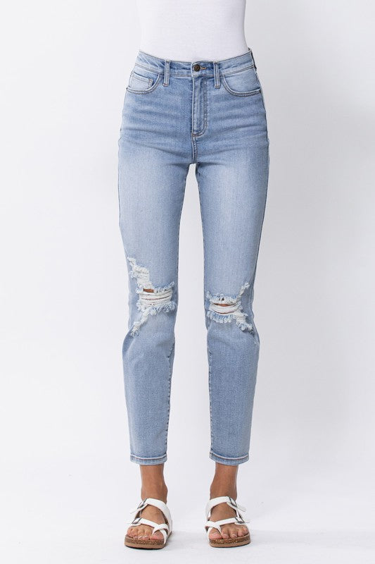 Medium Light High Rise Skinny Jean