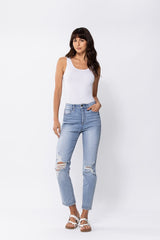 Medium Light High Rise Skinny Jean