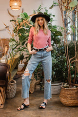 High Rise Relaxed 90's Jean