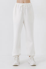 White Loungewear Pants