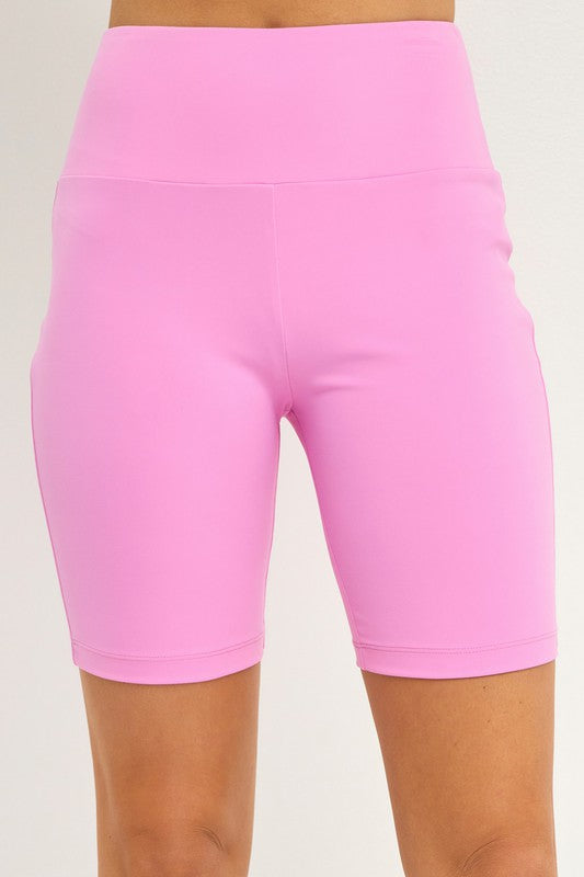 Biker Shorts (Coral, Pink, or Navy)