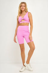Biker Shorts (Coral, Pink, or Navy)