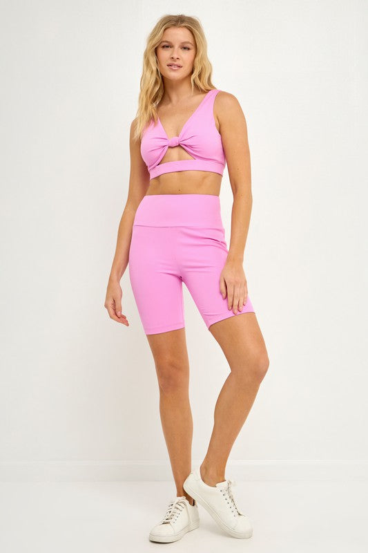Biker Shorts (Coral, Pink, or Navy)