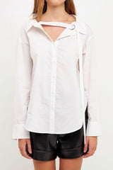D-Ring Detailed Shirt