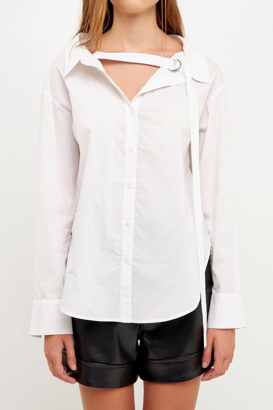 D-Ring Detailed Shirt