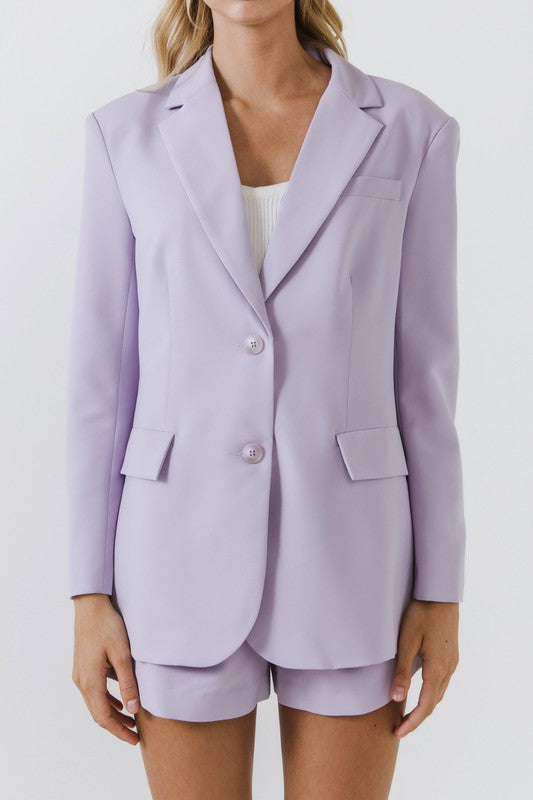 Everyday Blazer (Pink or Lilac)