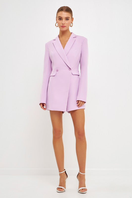 Suit Blazer Romper