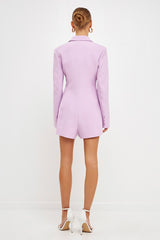 Suit Blazer Romper