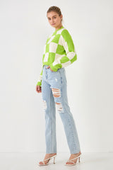 Checkerboard Sweater (3 Color Ways)
