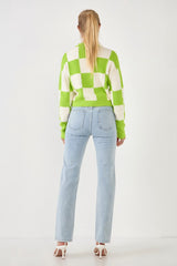Checkerboard Sweater (3 Color Ways)