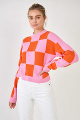 Checkerboard Sweater (3 Color Ways)