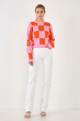 Checkerboard Sweater (3 Color Ways)