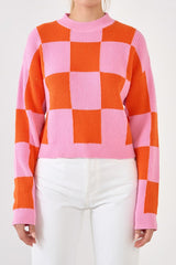 Checkerboard Sweater (3 Color Ways)