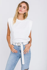 Padded Shoulder T-Shirts (7 Color Ways)