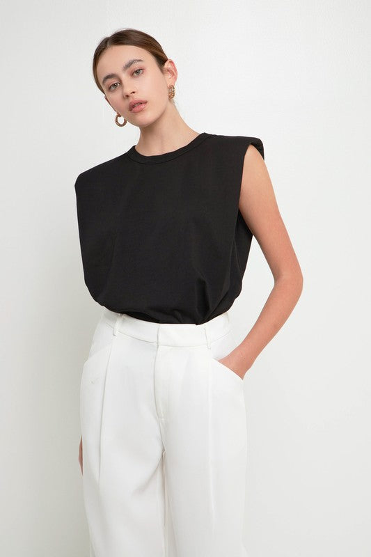 Padded Shoulder T-Shirts (7 Color Ways)