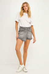 Denim Skort