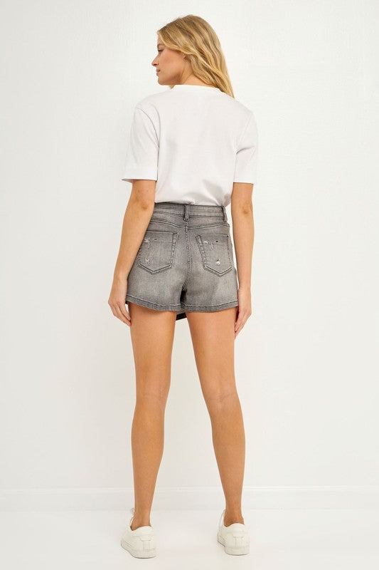 Denim Skort