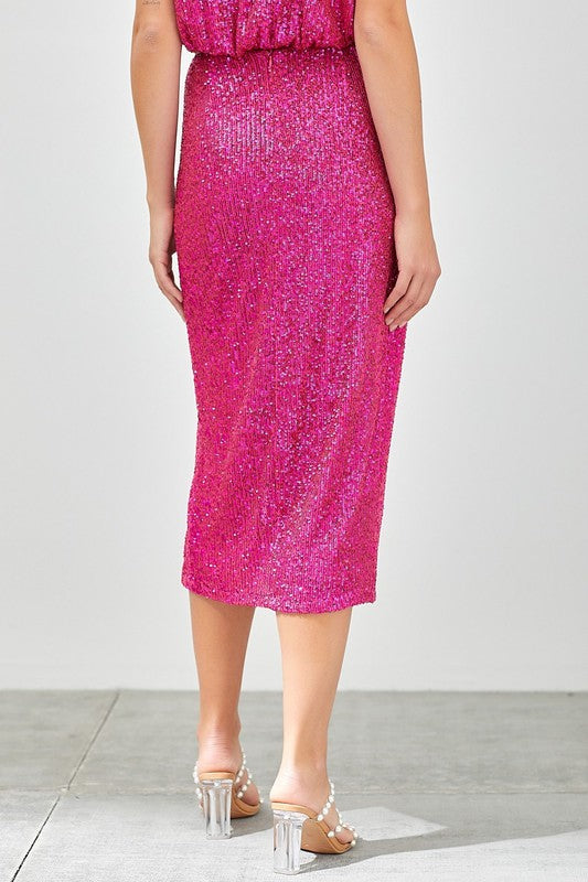 Very Berry Sequin Skirt