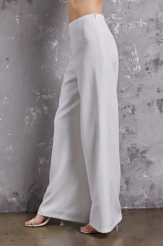 Wide Leg Pants (Pink, Lime, or White)
