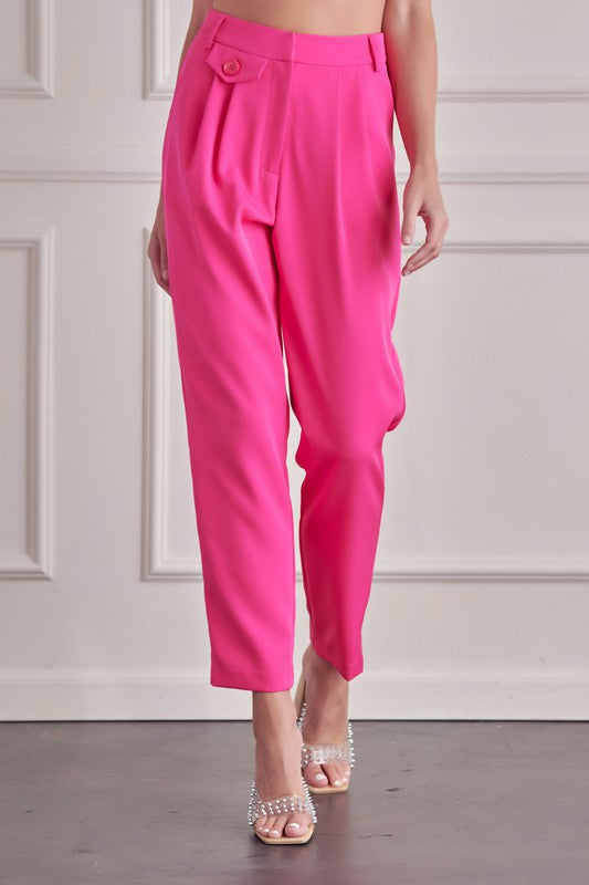 Front Pocket Pants (Very Berry or English Blue)