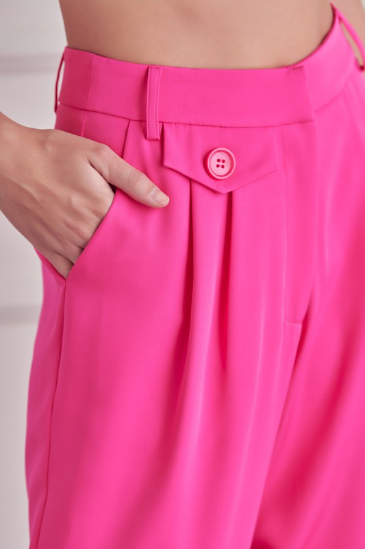 Front Pocket Pants (Very Berry or English Blue)