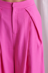 Wide Leg Pants (Aqua, Pink, or White)