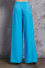 Wide Leg Pants (Aqua, Pink, or White)