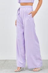 Milky Lilac Woven Pants