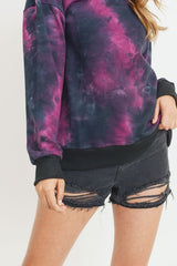 Black/Magenta Sweater